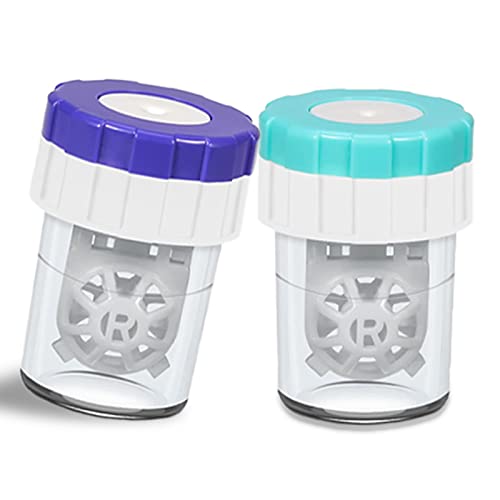 Upaclaire YXS01 2 Pcs Contacts Case Cleaner Machines, Upaclaire Daily Vision Care Manually Contact Lens Washer Cleaner Plastic thumb #6