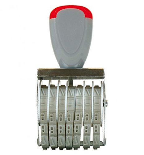 Timbro Numeratore in Gomma a 7 Cifre altezza 5 mm