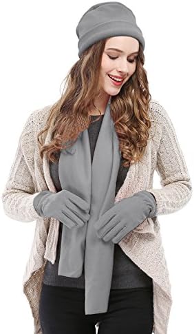 3 Piece Hat, Scarf & Glove Women's Winter Set