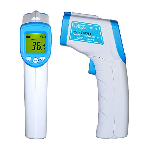 Roloiki HF150 Termômetro infravermelho sem contato Termômetro LCD digital Medidor de temperatura cor