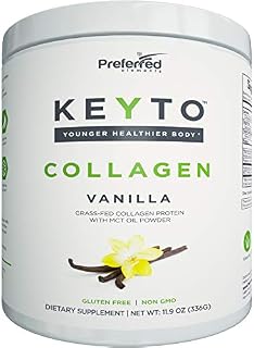 Keto Collagen Protein Powder with MCT Oil – Keto and Paleo Friendly Pure