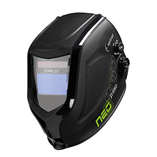 Preisvergleich Produktbild Optrel Neo P550 Vollautomatik Schweißhelm Schweißermaske Schweißschild Optische Klasse 1 / 1 / 1 / 2 vollautomatisch abdunkelnd mit einstellbaren Parametern