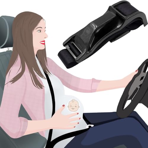 MEDIMINA Cinturón Embarazada de Coche Homologado. Seguridad y Protección en todo momento. Tranquilidad y Confort Garantizados para la Madre y el Bebé. Con certificado CE. Empresa Española.