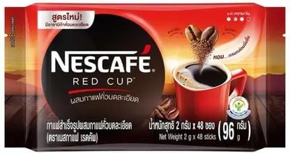 NESCAFE Red Cup Instant Coffee Mix Sticks, 2g x 48 Pieces, 96 Servings (Vietnam)-image-37