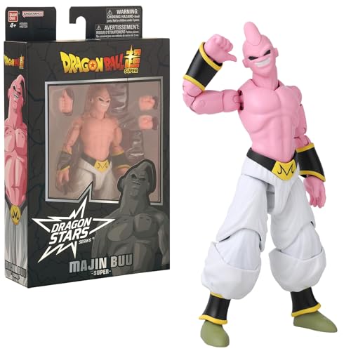 BANDAI Dragon Ball Super Dragon Stars Figurine d'action Majin Buu Aku 17 cm - 40729 Multicolore - Figurine de Collection pour recréer des affrontements impressionnants.