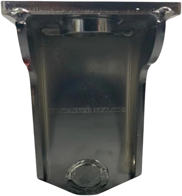 HD EZY Lift by Container Nut, Made in USA, Steel, Use with Bottle Jack for Shipping Container Axles, Shipping Container Accessories, 1-Pack