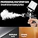 HVLP Air Spray Gun with 1.4/1.7/2mm Nozzles & Air Compressor Regulator, Air Spray Paint Gun w/10pcs 600cc Mixing Cup and Lids, Automotive Paint Sprayer for Car, House Painting, Furniture