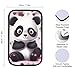 Cute Panda Car Armrest Cover Universal Auto Center Console Pad Car Armrest Set Box Cover Protector for Most Vehicle, SUV, Truck, One Size