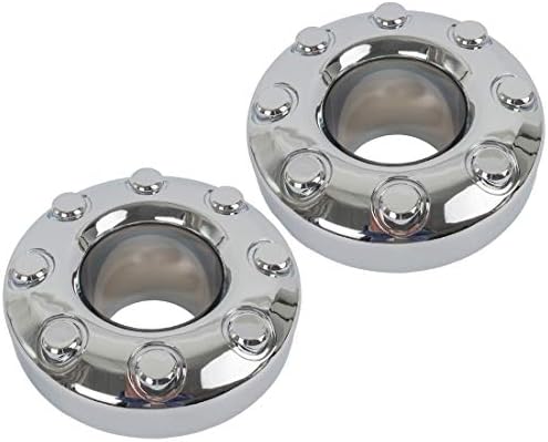 KARPAL 5C3Z1130TA Dually 4x4 Open Front Wheel Center Hub Cap Compatible with Ford 2005-2016 Ford F-350 F350 (Pack of 2)