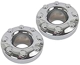 KARPAL 2Pcs Front Wheel Center Hubcap Compatible with 2005-2018 Ford F-350, Dually 4x4 Open, Replacement 5C3Z1130TA