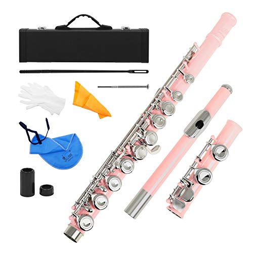 Homgee Western Concert Flute Cupronickel Nicke Plated 16 Holes C ...