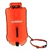 pistro High Visibility Inflatable Pack Sack Safety Buoy - Fluo Orange