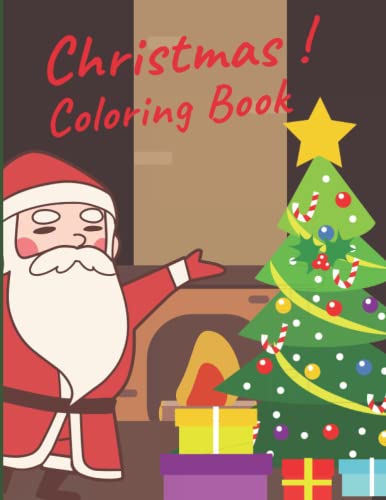 Christmas Coloring Book: Coloring Book Featuring Festive and Beautiful Christmas (French Edition)