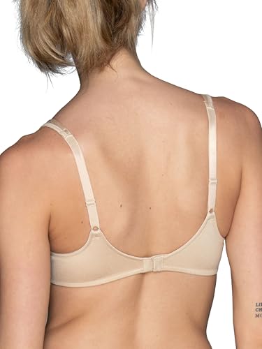 Vanity Fair Women's Perfect T-Shirt Bra, Body Shine Full Coverage, Lightly Lined Cups up to DD3