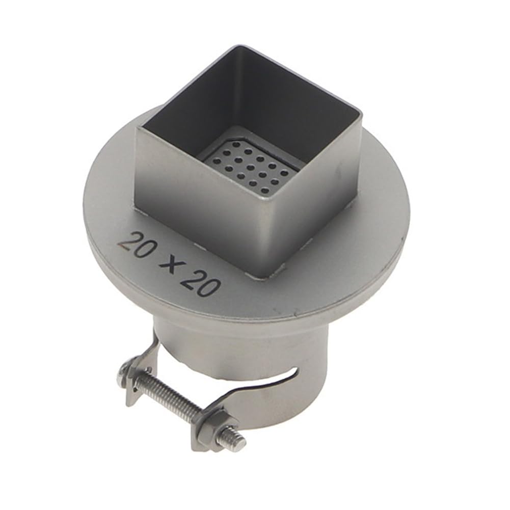 Littimoon 1pcs BGA Nozzle SMD Welding Nozzle 850 Hot Air Welding Station Nozzles,Universal BGA Nozzle Welding Accessories 20x20mm