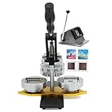 【CREA INSIGNIAS PERSONALIZADAS SIN ESFUERZO】Crea insignias cuadradas pulidas de 50x50 mm e imanes para refrigerador con precisión, perfectos para personalizar manualidades. Nuestro fabricante de imanes para refrigerador DIY, convierte tus fotos favoritas en imanes para exhibir con orgullo en tu refrigerador o en cualquier otro lugar que desees.