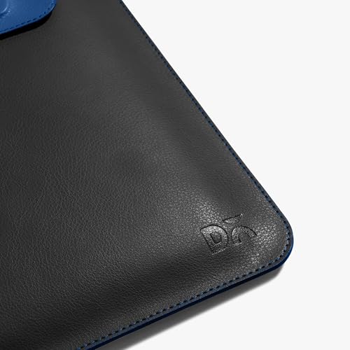 Image of DailyObjects Black-Blue SnapOn Envelope Sleeve for MacBook Air /Pro 33.02cm (13 inch)