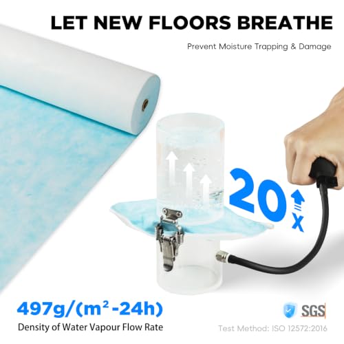Sheeldify Mayershield Pro Breathable Self-Adhesive Temporary Floor Protection — view 2