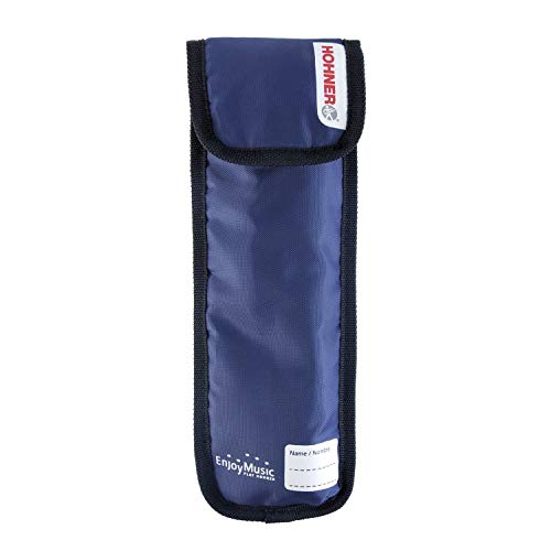 Hohner 9586-2 Flauta Mixta Boquilla Azul Digitación Barroca 2P