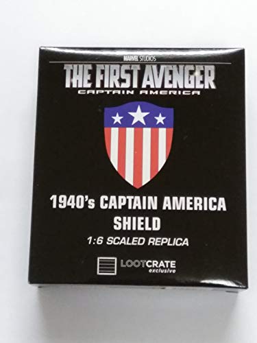 Marvel's Captain America 1940's Shield 1:6 Scaled replica Loot Crate January 2017