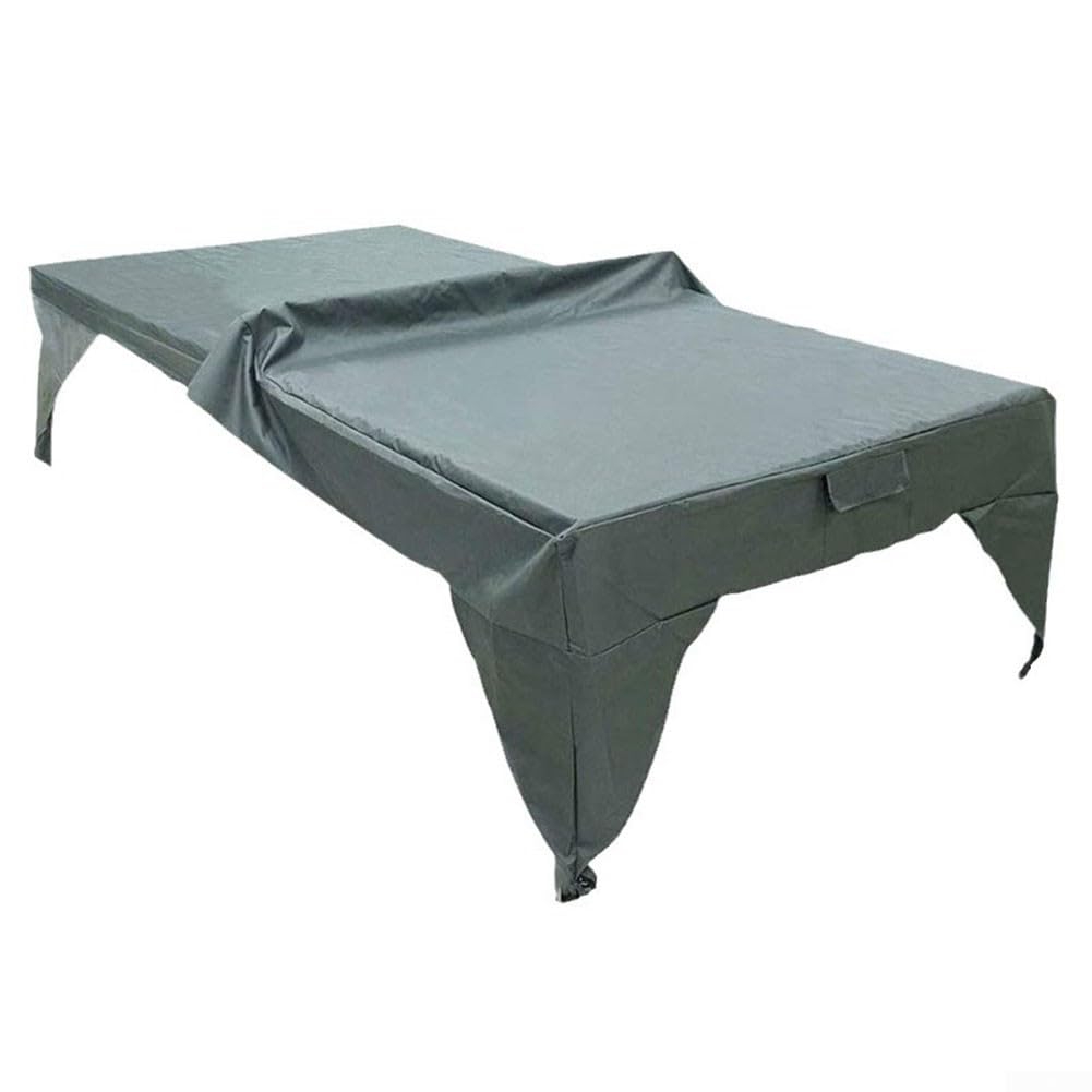 Protector de mesa de ping pong resistente al viento y los rayos UV para terrazas