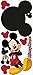Roommates Rmk1506Gm Mickey Mouse Chalkboard Peel & Stick Wall Decal