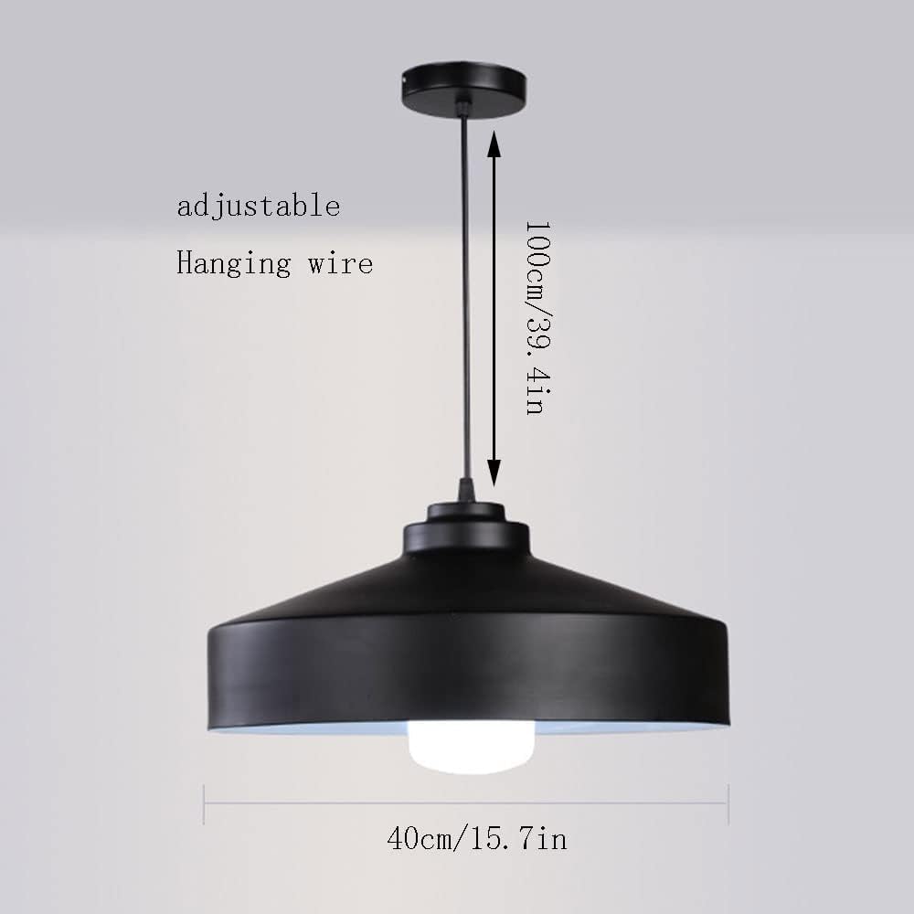 Regulowana lampa sufitowa z industrialnym wzornictwem retro, podstawa E27 do wszechstronnego oświetlenia domu