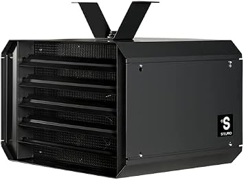 Stelpro ASHU0521TCHAR Electric Unit Heater. Wall or ceiling mounted - Built-in Thermostat - 5000 Watts - 240 Volts
