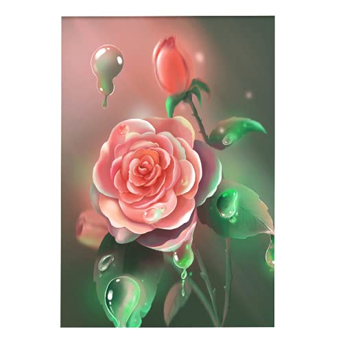 Broderie diamant kit complet plein rose 80x180cm pour décoration maison et salon