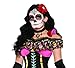 Forum Novelties Day of the Dead Choker Necklace,Lace Band,1 Size fits Most