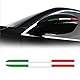 4R Quattroerre.it Streifen Klebestreifen dreifarbig Italien kompatibel mit Spiegeln Alfa Stelvio