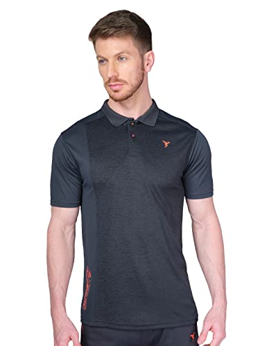 Image of TECHNOSPORT Men's Slim Fit Active T-Shirt - (MTP537 P) Pack of 1