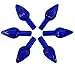 National ArtcraftÂ® Medium Twist-Style Ceramic Christmas Tree Lights for Your New or Vintage Ceramic Christmas or Anytime Tree - Blue (144 Pcs)