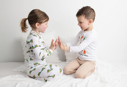 L'ovedbaby Unisex Kids' Organic L/Sleeve PJ Set4