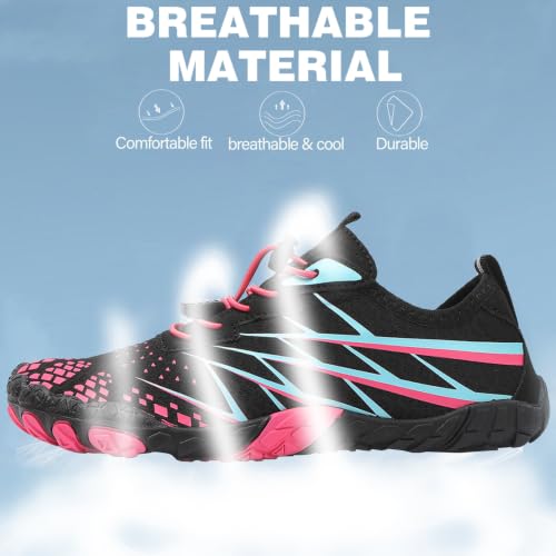 Image of Hike Barefoot Shoes Women Men Pro Water Footwear Wide Toe Box Non-Slip Unisex Athletic Outdoor Running Shoes