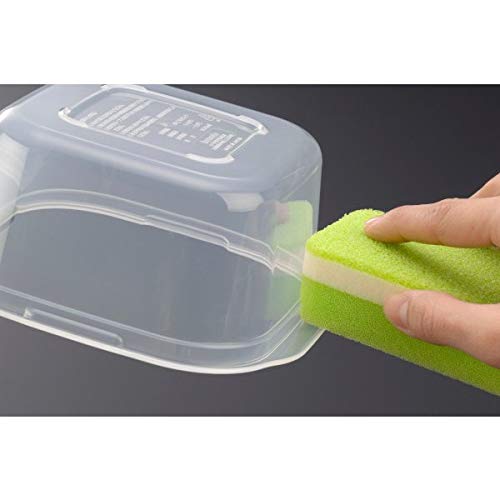 Amazon｜保存容器 楽ちんパック スクエア 容量270ml クリアー