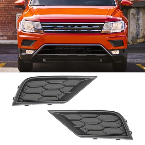 Rejilla de coche para lámpara antiniebla de VW Tiguan MK2 de 2017 a 2021 2