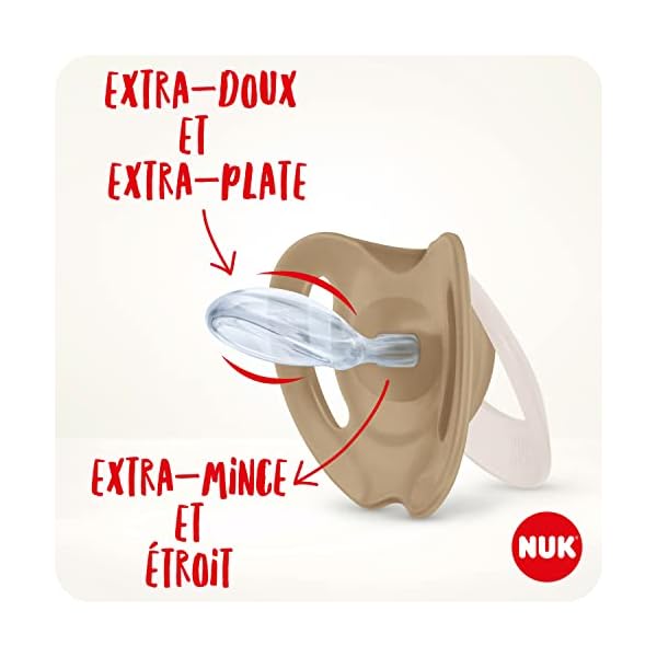 NUK Genius Set mit 2 Schnullern für Mädchen, Größe 0 – Bild 3