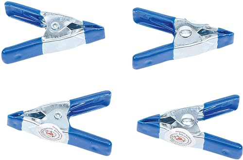 BGS Diy 59804 | Serie di mini morsetti a molla | 50 mm | 4 pz.