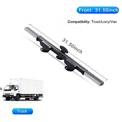 Car Retractable Windshield Sun Shade, Large Sunshade Protector Blocks 99% Uv Rays To Keep Your Truck Cool, Auto Sun Visor Fits Front Window Of Various Models With 3 Suction Cups #TOP1