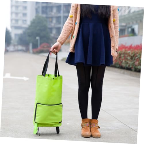 VALICLUD Carrinho De Compras Dobrável Carrinho De Compras Dobrável Carrinho De Compras Portátil Carr