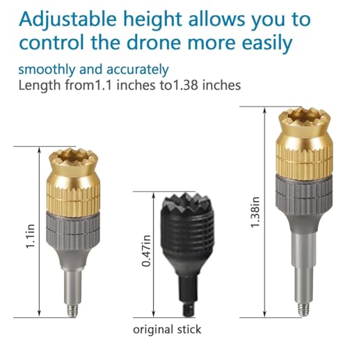 Palanca de mando ajustable de 2 piezas para Smart Controller Mavic 3 2