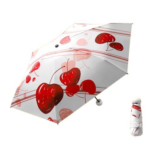 Petit parapluie pliant soleil anti coup de chaleur en été