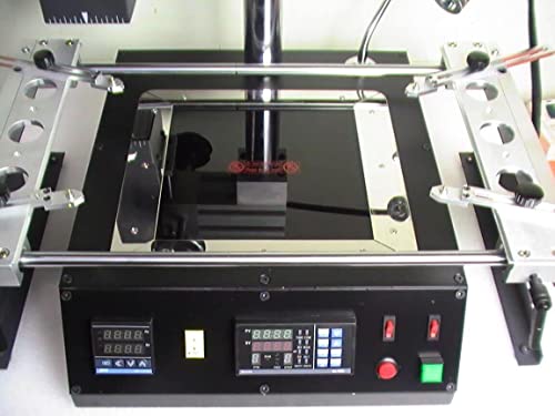 Bga Rework Station Ir6500 Infrared Welding Machine Soldering Stations Machine Smd Soldering Reflow Station Repair Heating Reball Soldering Welding Welder Fit, 1250W 110V #TOP4