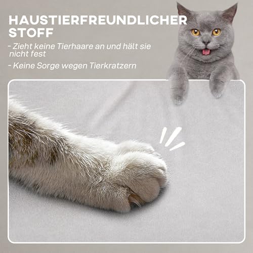 HOMCOM Fernsehsessel Elektrisch Relaxsessel mit Liegefunktion Fußteil TV Sessel mit Verstellbarer Rückenlehne Seitentasche ergonomisch Ruhesessel Liegesessel für Wohnzimmer Schlafzimmer Cremeweiß – Bild 7