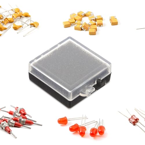 STAHAD Anti-Static Chip Container with Plastic Case and Anti-Compression Sponge, Compact Electronic Component Organizer for Sample and Chip Storage - Image 6