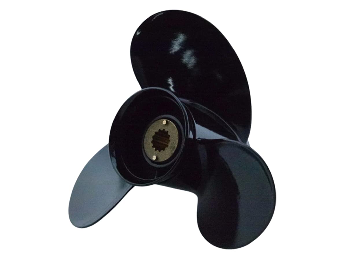 Asaki Al. Propeller 10-1/2x13 Compatible with Mercury 25-70 HP Outboard 48-816704A40