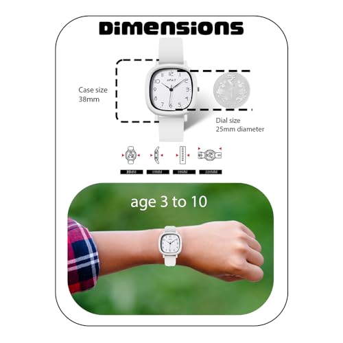 Image of SPIKY Analog Watch for Kids | Water Resistant & Lightweight | Durable & Soft Silicone Strap | Unisex Best Birthday Gift | Casual Analogue Wrist Watches for Boys & Girls | Age 2-14 yrs