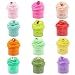 Cherry Butter Fluffy Slime, BESTZY Slime Supplies Juguete de bricolaje para aliviar el estrés, Masilla de juguete Flamingo Cloud Slime, DIY Arcilla Colorida Suave, 12 colores
