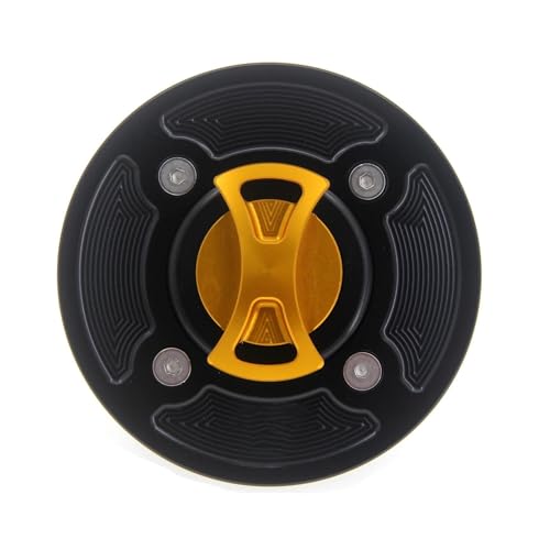 Bouchon de réservoir moto en alu or pour Ducati Scrambler 1100 Pro, l'excellence esthétique pure